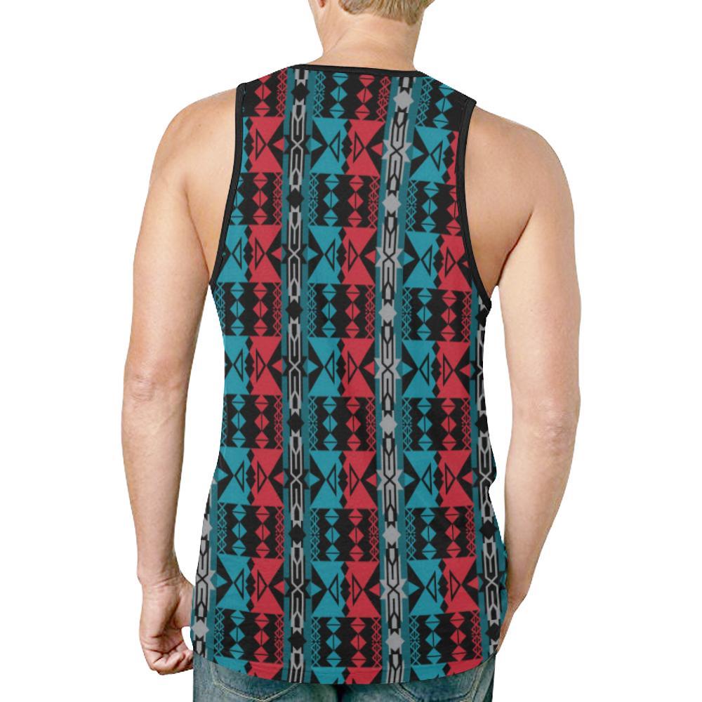 Inside the Lodge New All Over Print Tank Top for Men (Model T46) New All Over Print Tank Top for Men (T46) e-joyer 