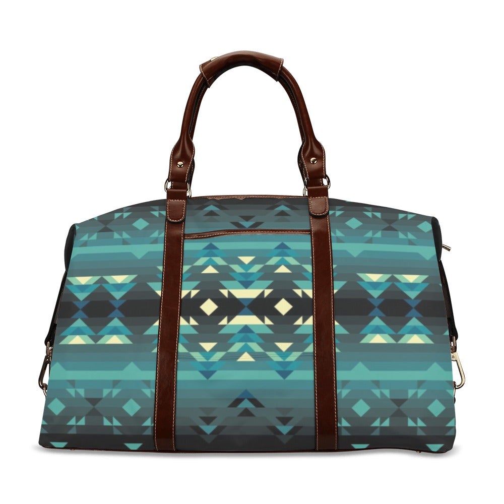 Inspire Green Classic Travel Bag (Model 1643) Remake bag e-joyer 