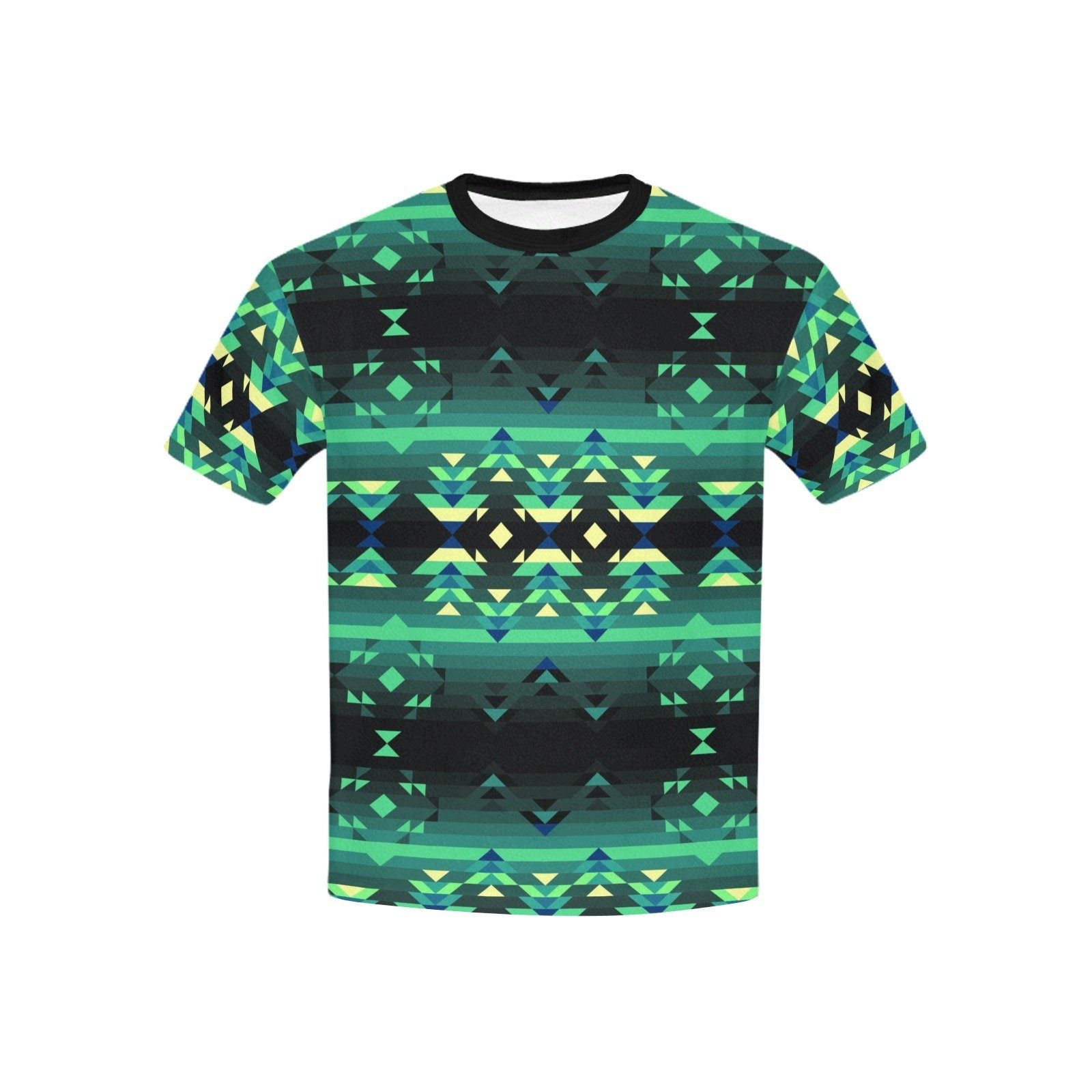 Inspire Green Kids' All Over Print T-shirt (USA Size) (Model T40) tshirt e-joyer 