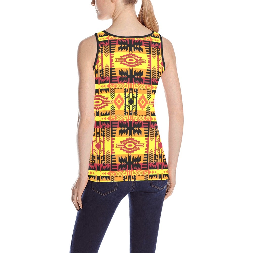 Journey of Generations All Over Print Tank Top for Women (Model T43) All Over Print Tank Top for Women (T43) e-joyer 
