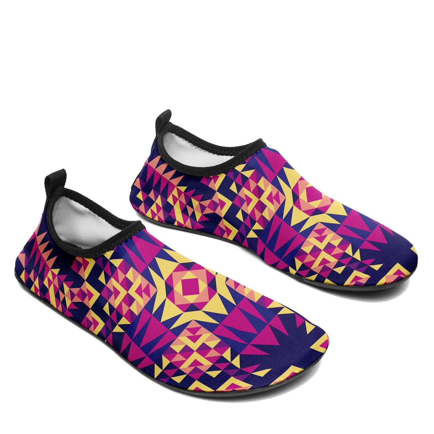 Kaleidoscope Bleu Kid's Slip On Shoes Herman 