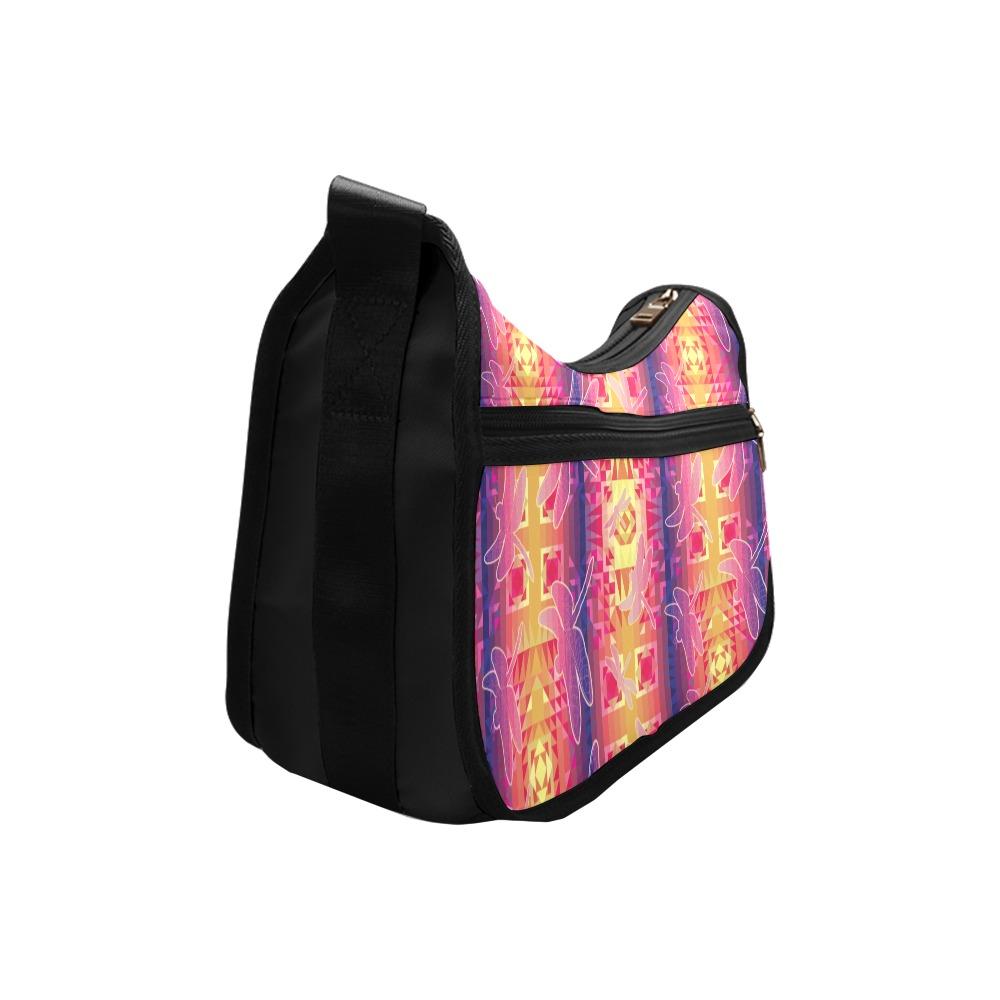 Kaleidoscope Dragonfly Crossbody Bags (Model 1616) Crossbody Bags (1616) e-joyer 