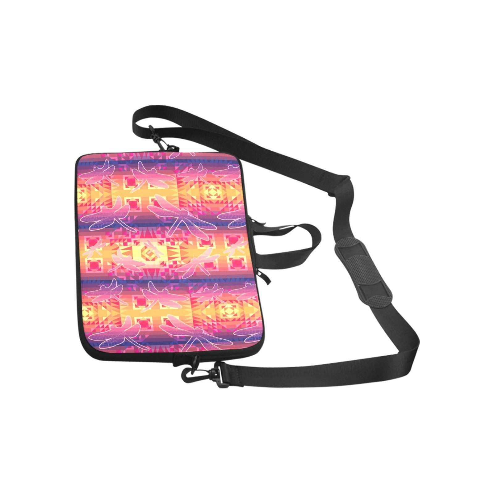 Kaleidoscope Dragonfly Laptop Handbags 14" bag e-joyer 