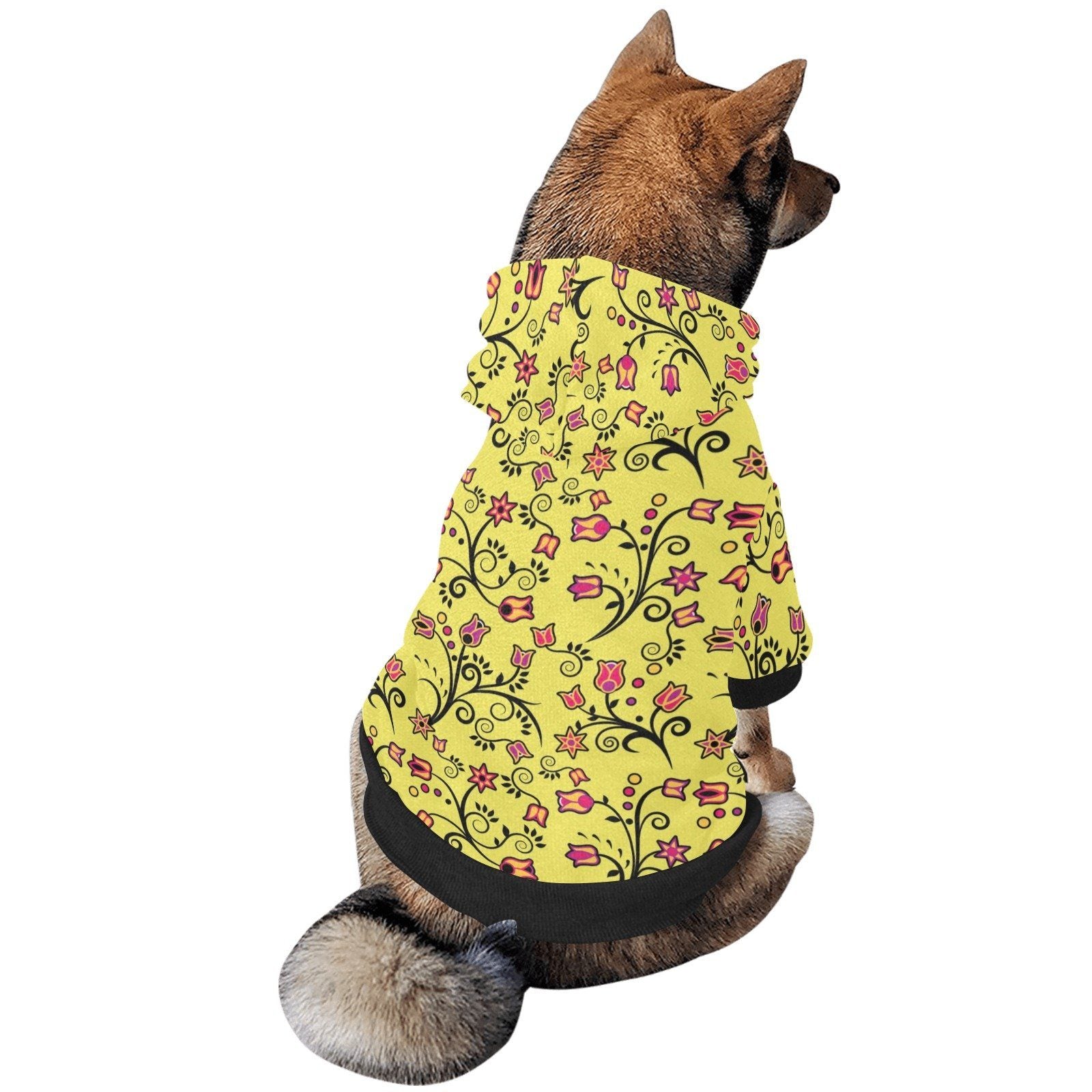 Key Lime Star Pet Dog Hoodie Pet Dog Hoodie e-joyer 