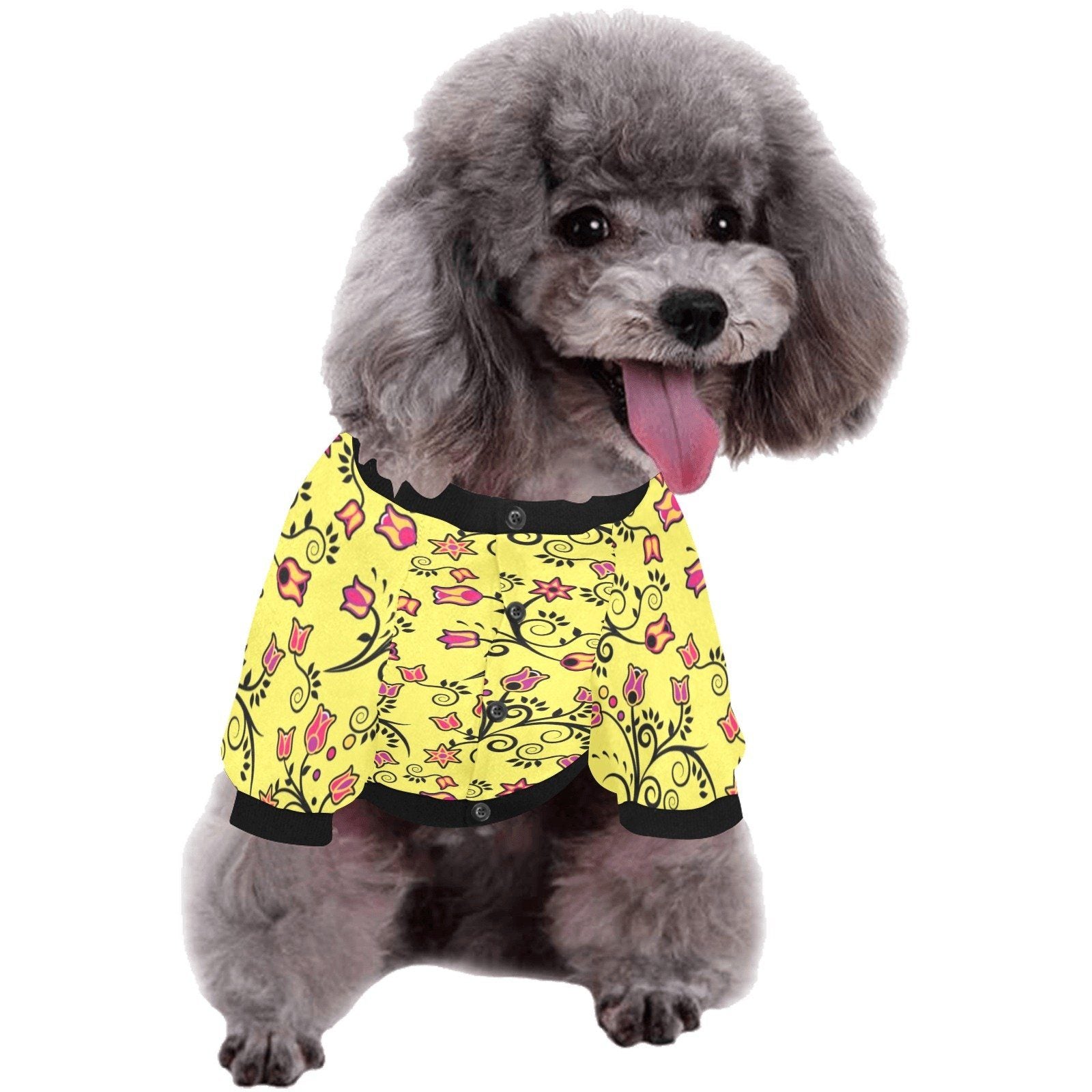 Key Lime Star Pet Dog Round Neck Shirt Pet Dog Round Neck Shirt e-joyer 