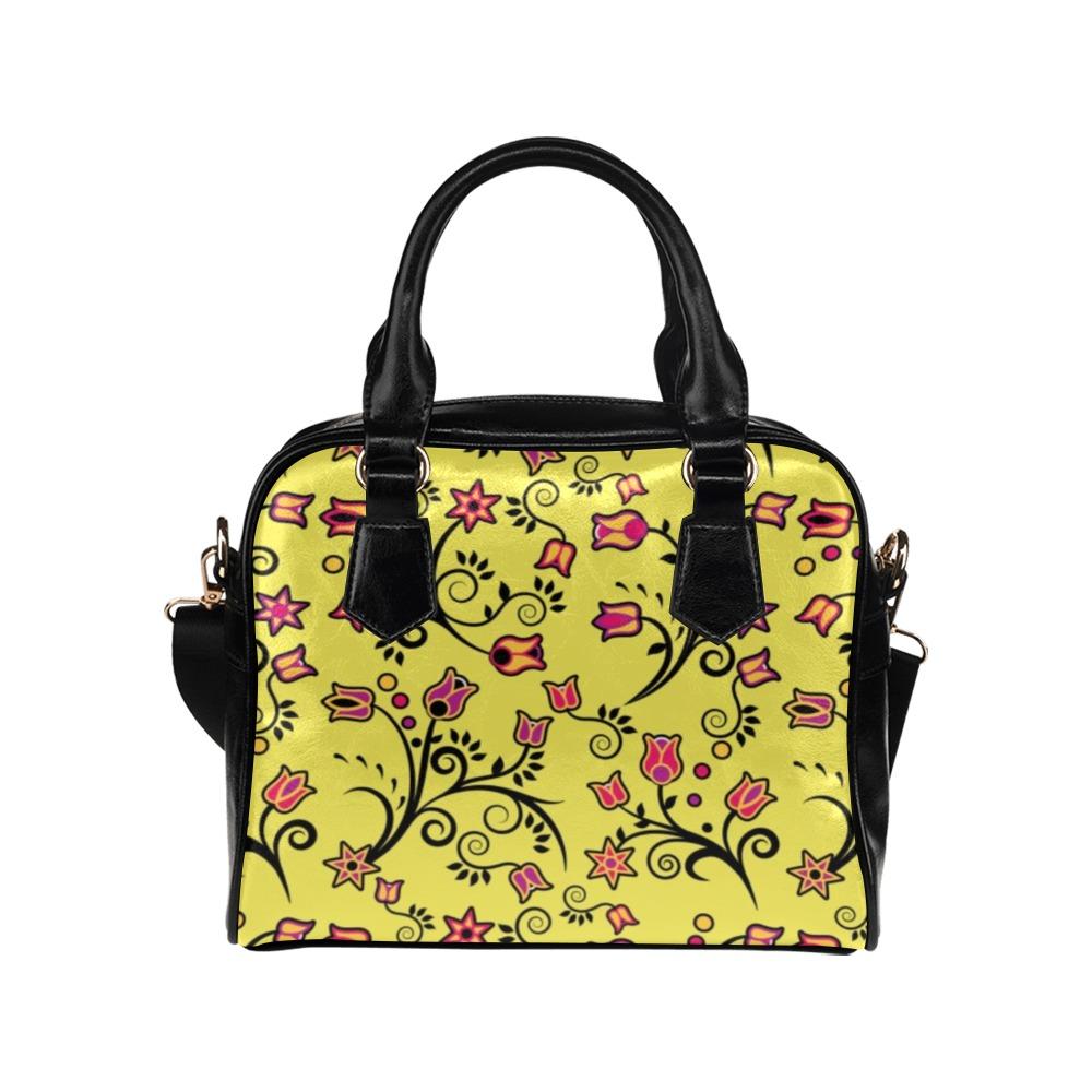 Key Lime Star Shoulder Handbag (Model 1634) bag e-joyer 