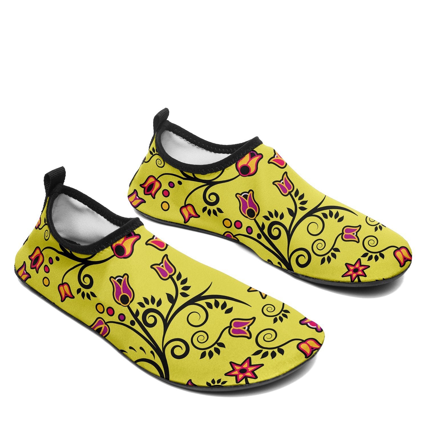 Key Lime Star Sockamoccs Slip On Shoes Herman 