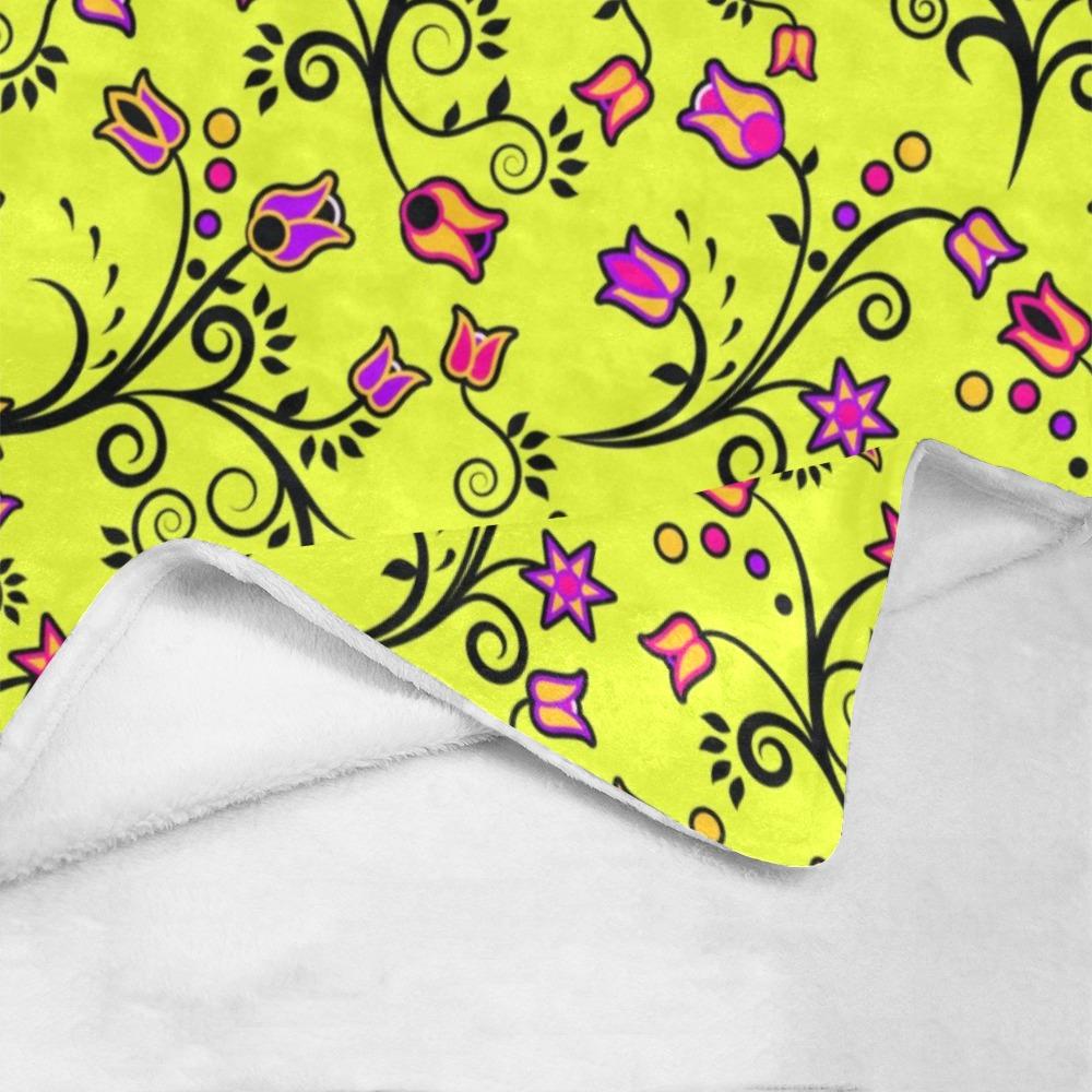 Key Lime Star Ultra-Soft Micro Fleece Blanket 40"x50" blanket e-joyer 