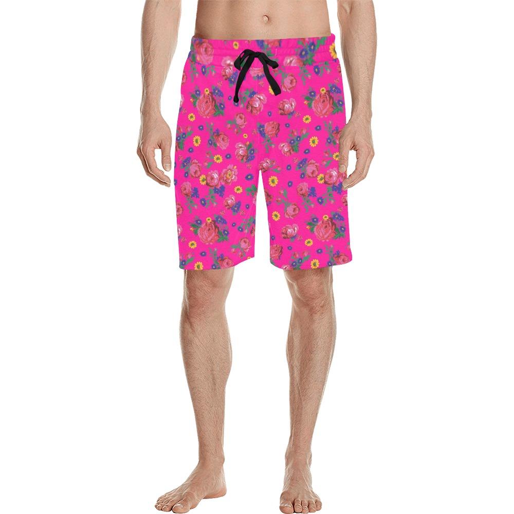 Kokum Ceremony Pink Men's All Over Print Casual Shorts (Model L23) short e-joyer 