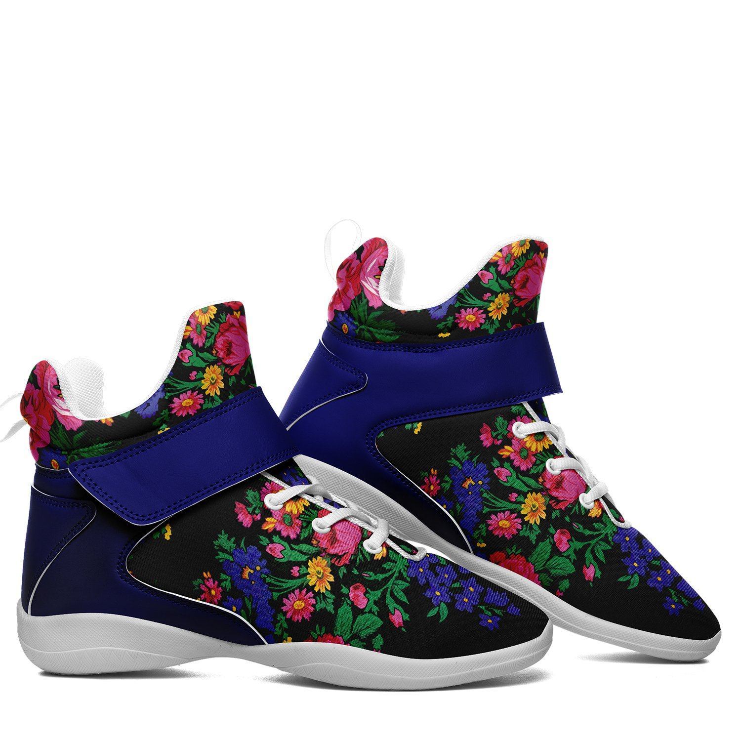 Kokum's Revenge Black Ipottaa Basketball / Sport High Top Shoes - White Sole 49 Dzine 