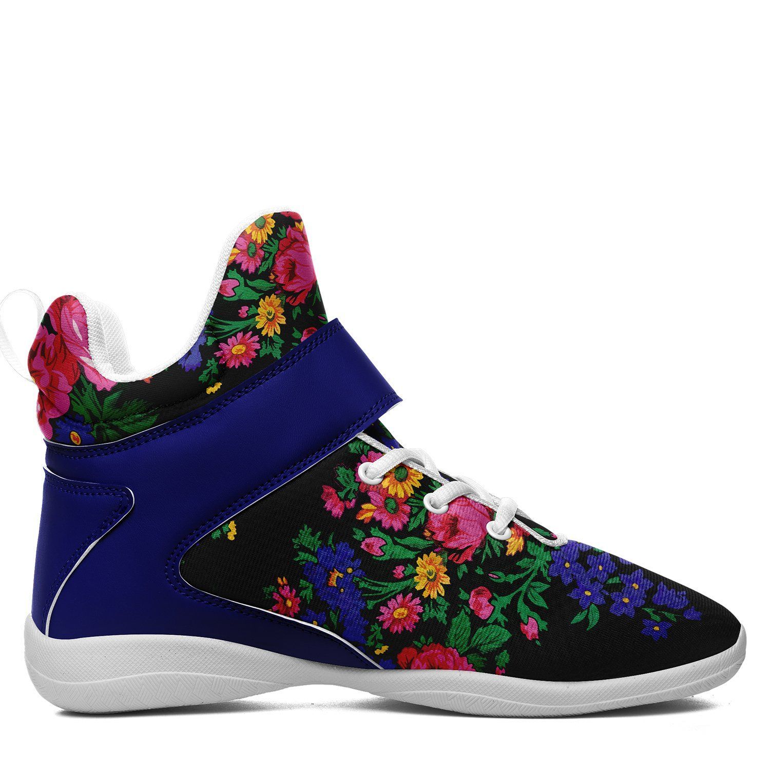 Kokum's Revenge Black Ipottaa Basketball / Sport High Top Shoes - White Sole 49 Dzine 