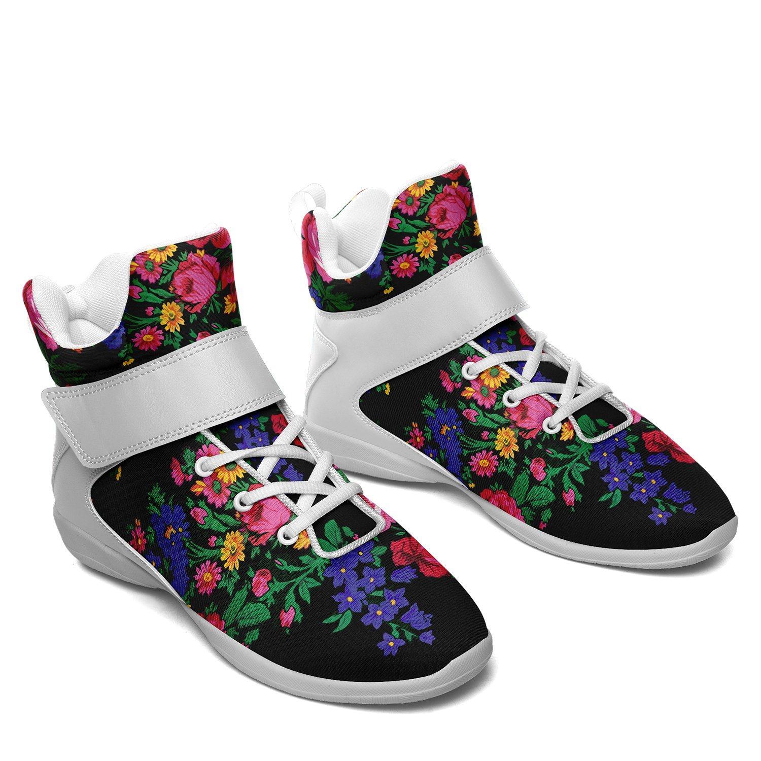 Kokum's Revenge Black Ipottaa Basketball / Sport High Top Shoes - White Sole 49 Dzine 