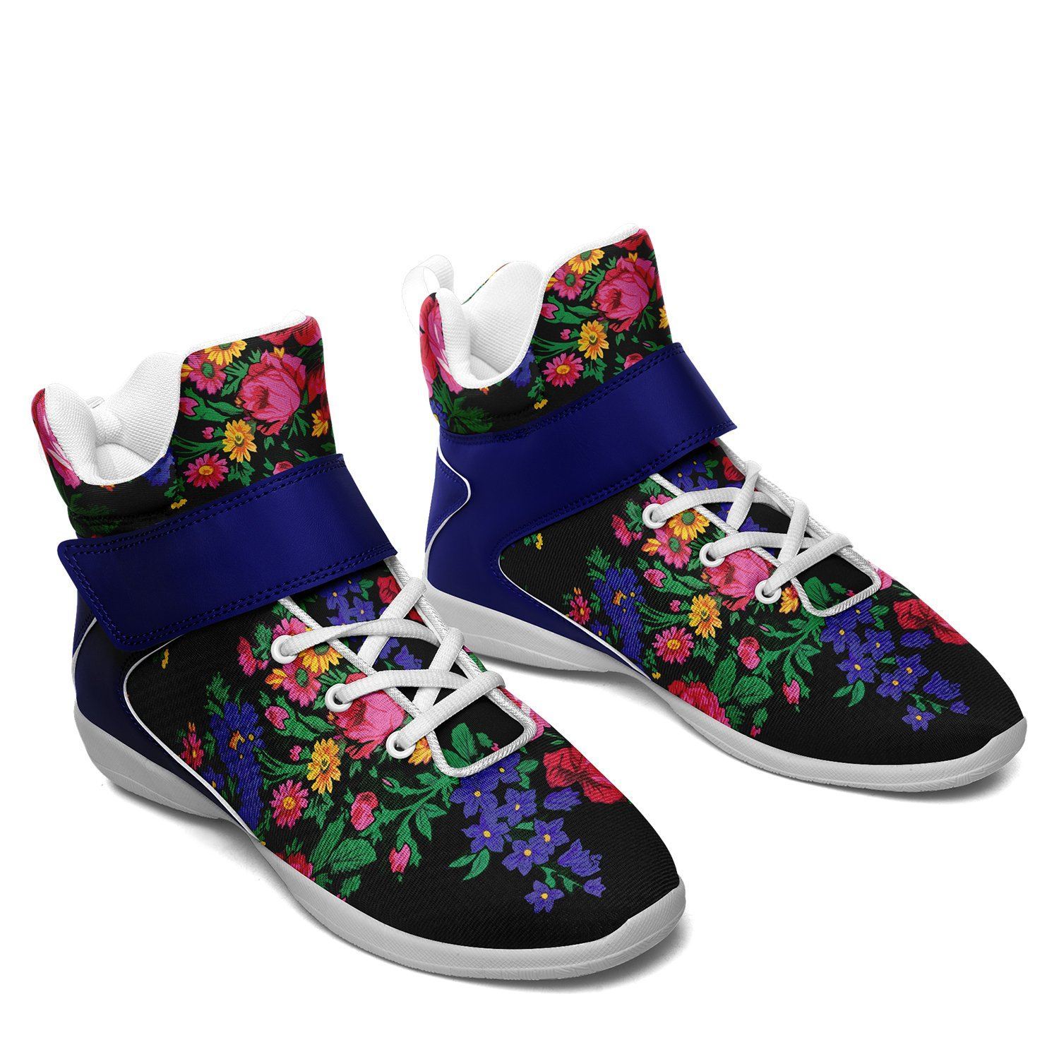 Kokum's Revenge Black Ipottaa Basketball / Sport High Top Shoes - White Sole 49 Dzine 