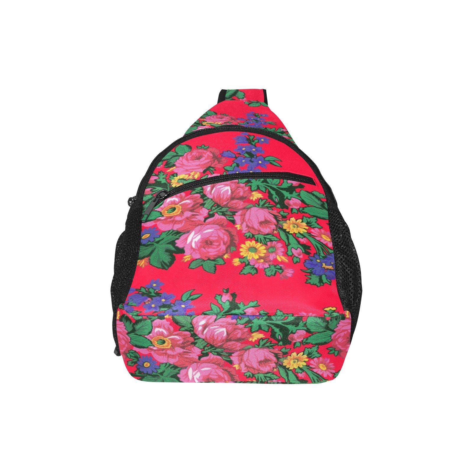 Kokum's Revenge Dahlia All Over Print Chest Bag (Model 1719) All Over Print Chest Bag (1719) e-joyer 