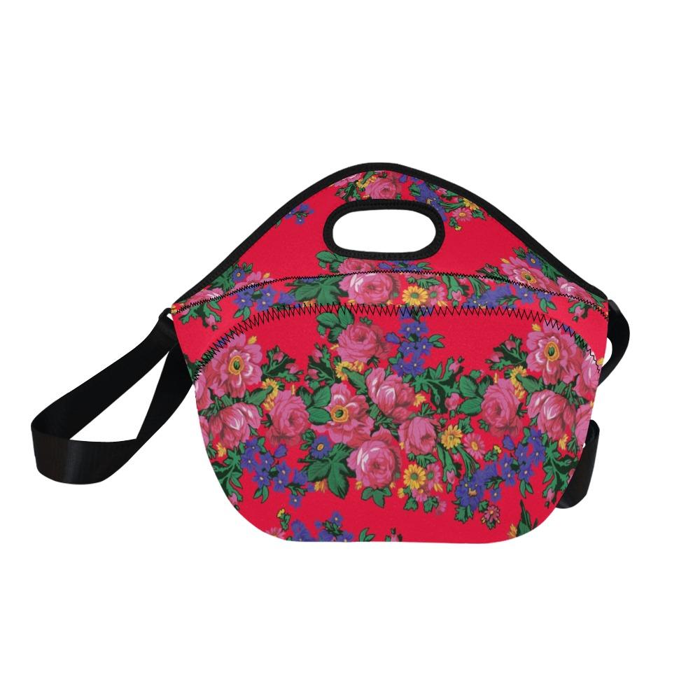 Kokum's Revenge Dahlia Neoprene Lunch Bag/Large (Model 1669) bag e-joyer 