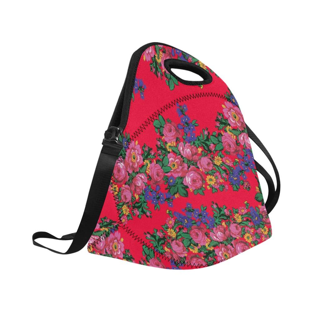 Kokum's Revenge Dahlia Neoprene Lunch Bag/Large (Model 1669) bag e-joyer 