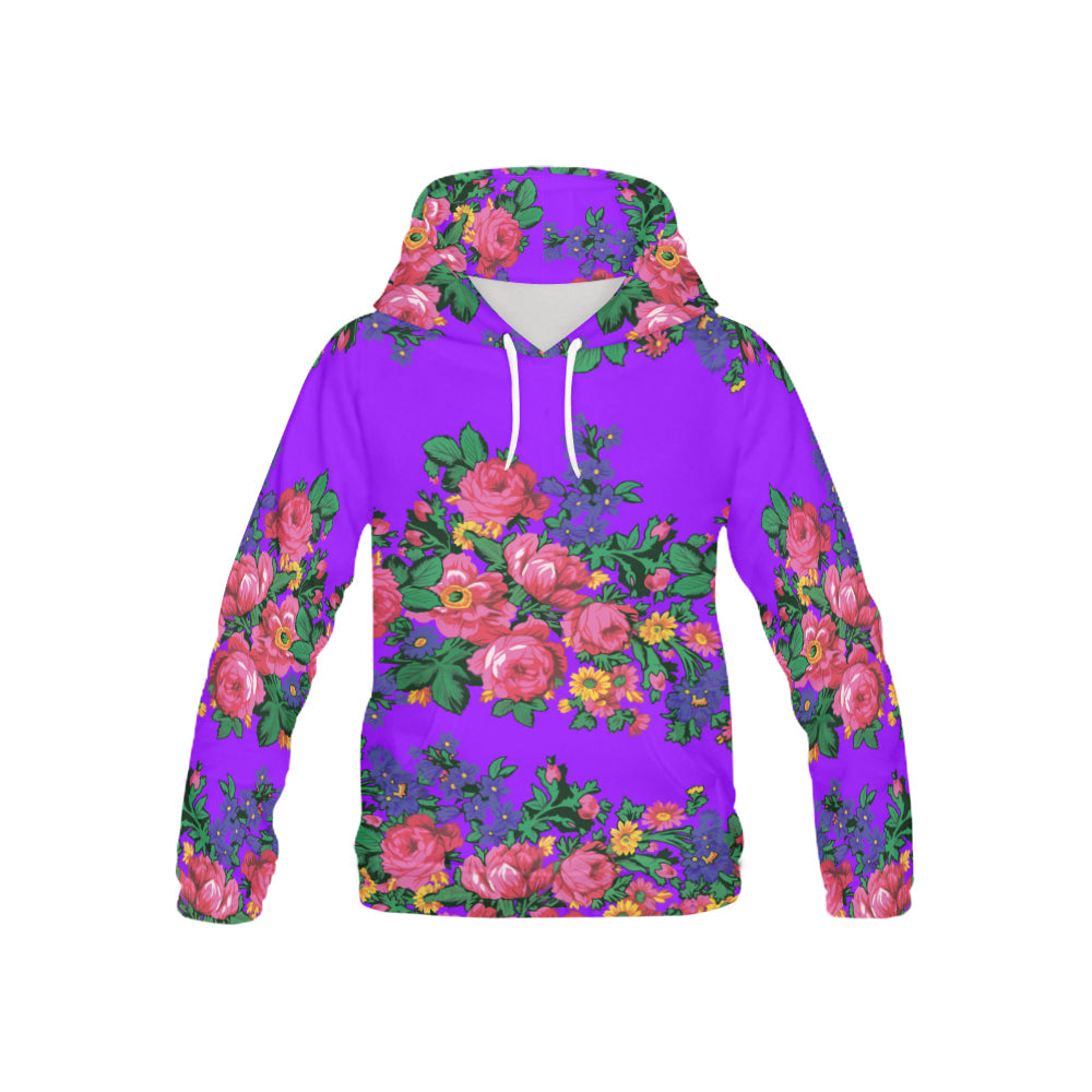 Kokum's Revenge-Lilac All Over Print Hoodie for Kid (USA Size) (Model H13) All Over Print Hoodie for Kid (H13) e-joyer 