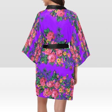 Kokum's Revenge Lilac Kimono Robe Artsadd 