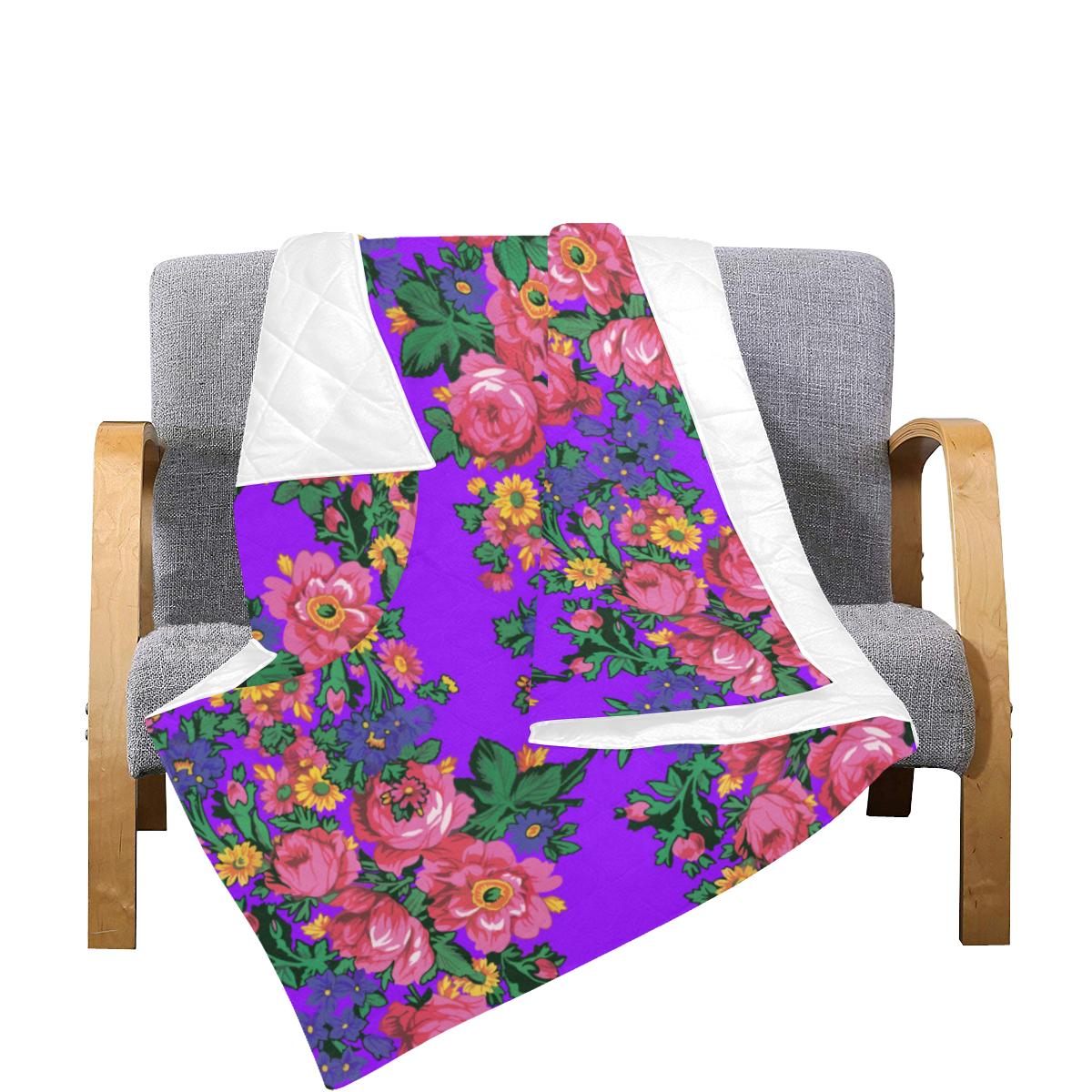 Kokum's Revenge-Lilac Quilt 70"x80" blanket e-joyer 