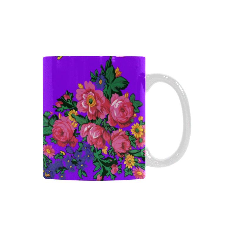 Kokum's Revenge-Lilac White Mug(11OZ) White Mug e-joyer 