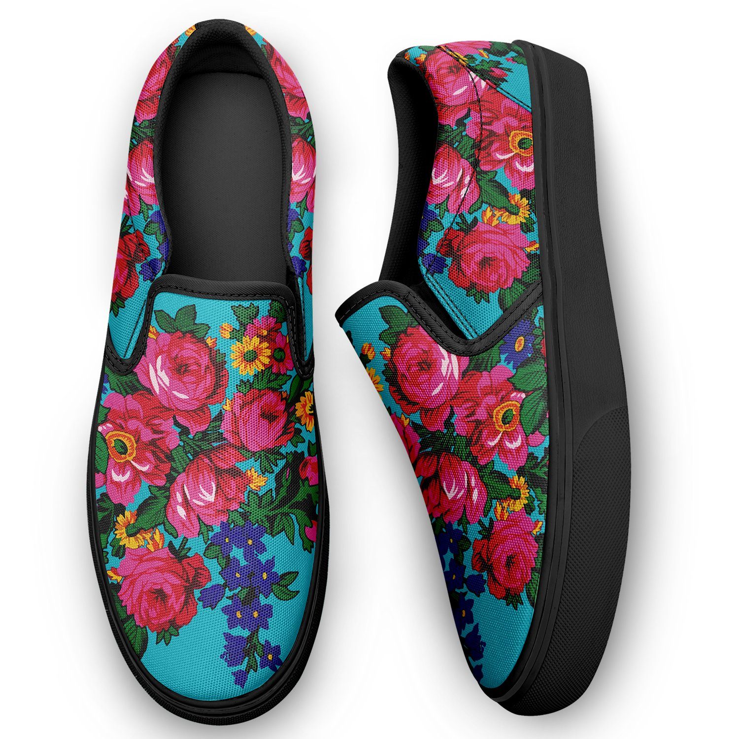 Kokum's Revenge Sky Otoyimm Canvas Slip On Shoes 49 Dzine 