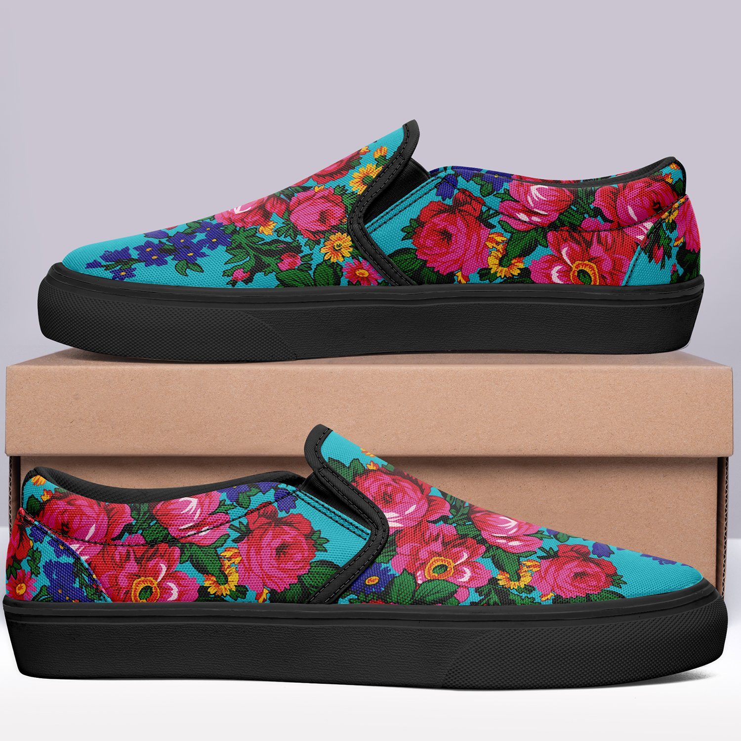 Kokum's Revenge Sky Otoyimm Canvas Slip On Shoes 49 Dzine 