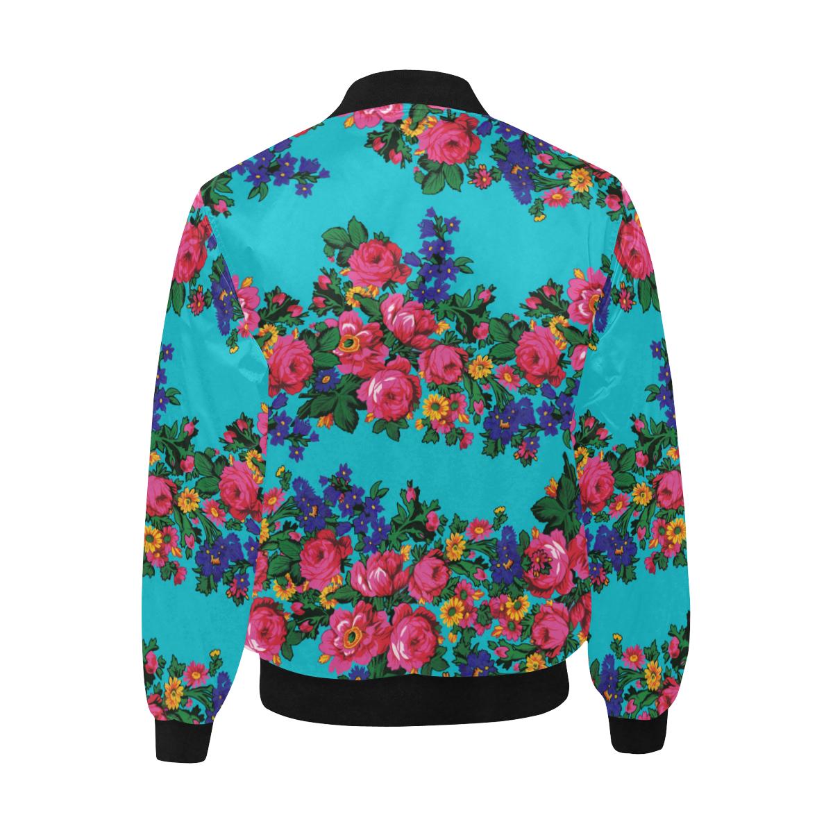 Kokum's Revenge-Sky Unisex Heavy Bomber Jacket with Quilted Lining All Over Print Quilted Jacket for Men (H33) e-joyer 