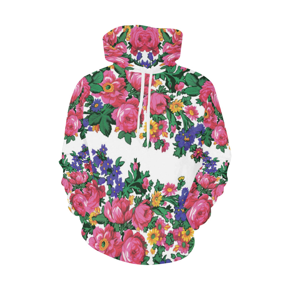 Kokum's Revenge-White All Over Print Hoodie for Women (USA Size) (Model H13) Hoodie e-joyer 