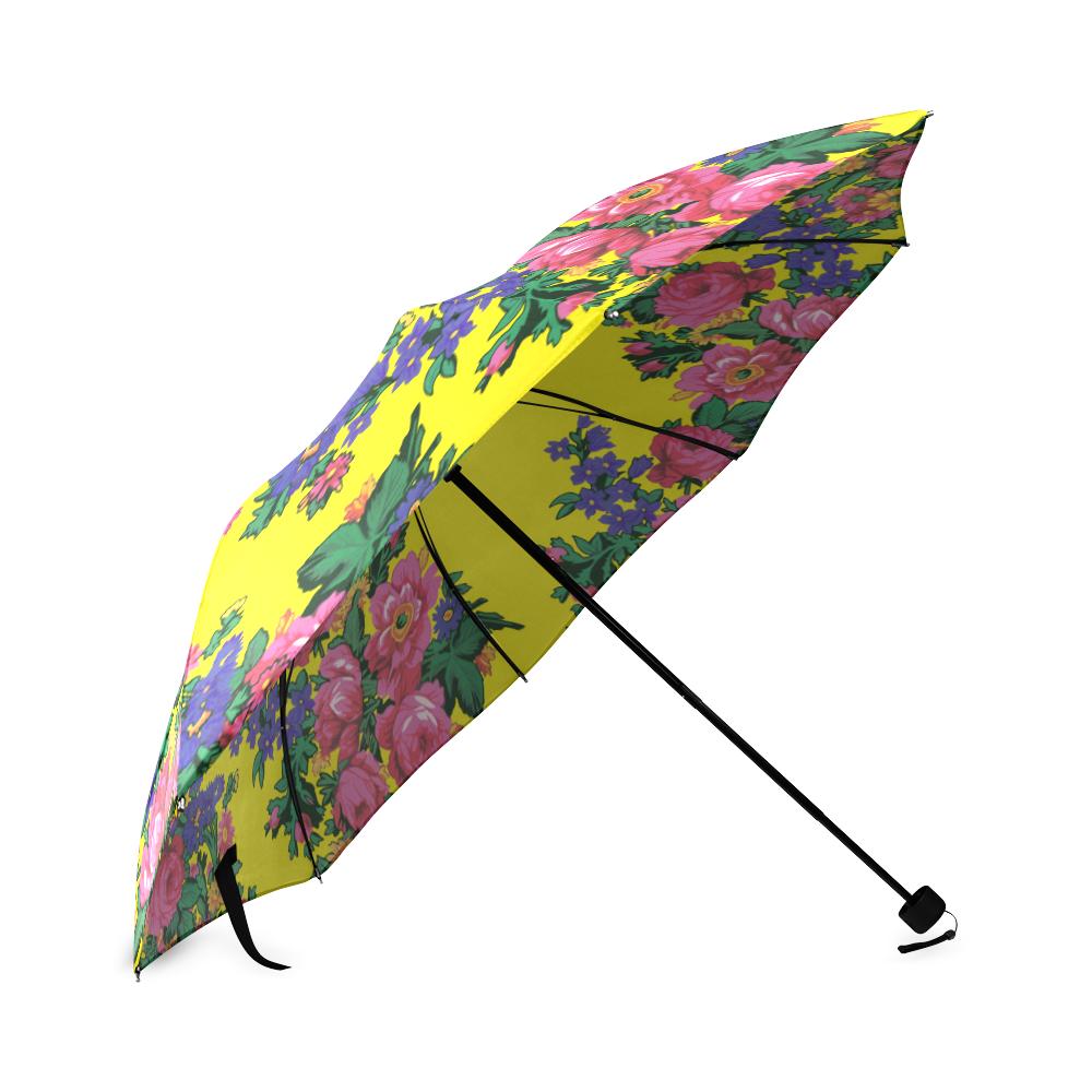 Kokum's Revenge-Yellow Foldable Umbrella Foldable Umbrella e-joyer 