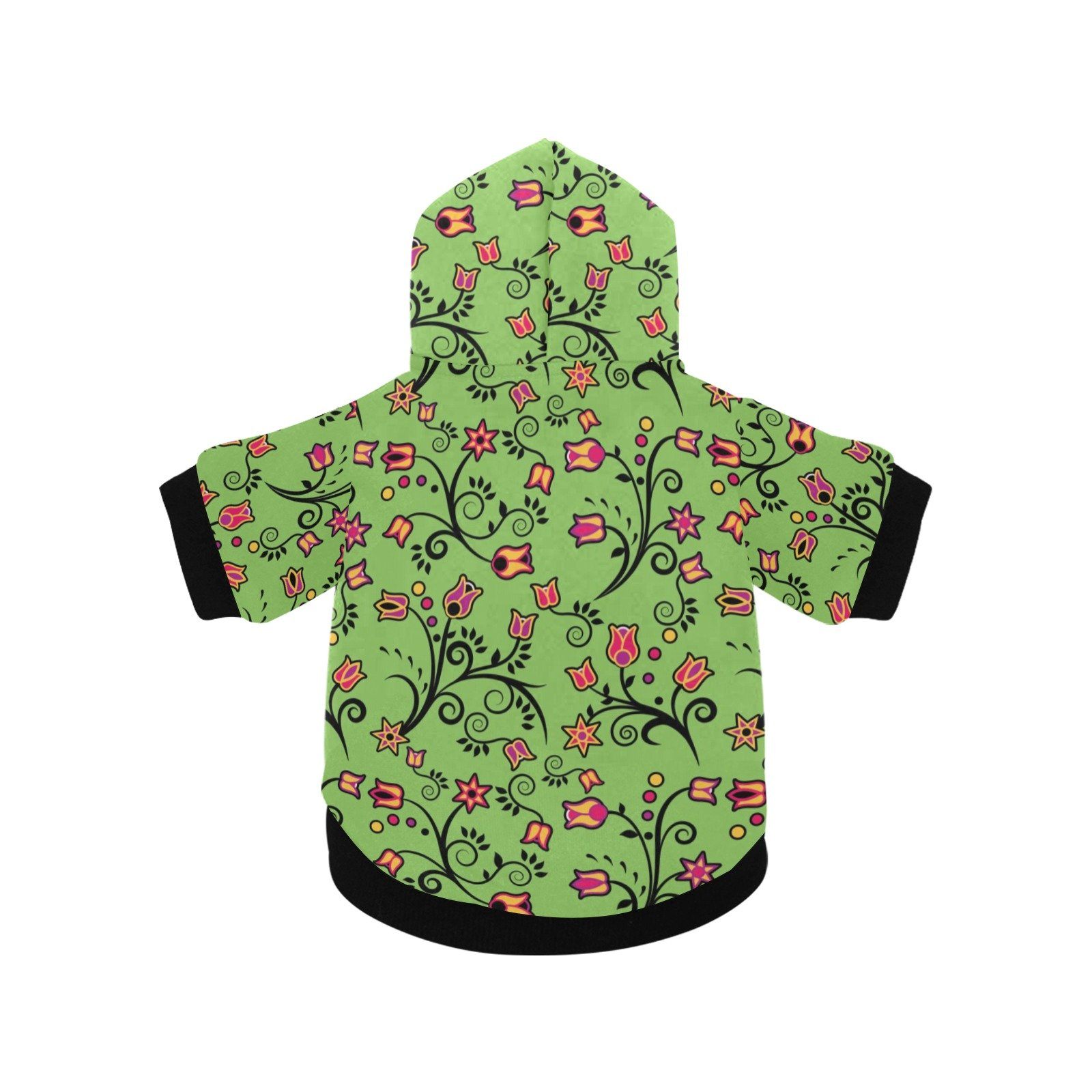 LightGreen Yellow Star Pet Dog Hoodie Pet Dog Hoodie e-joyer 