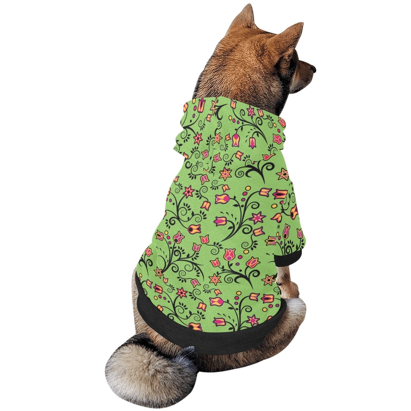 LightGreen Yellow Star Pet Dog Hoodie Pet Dog Hoodie e-joyer 