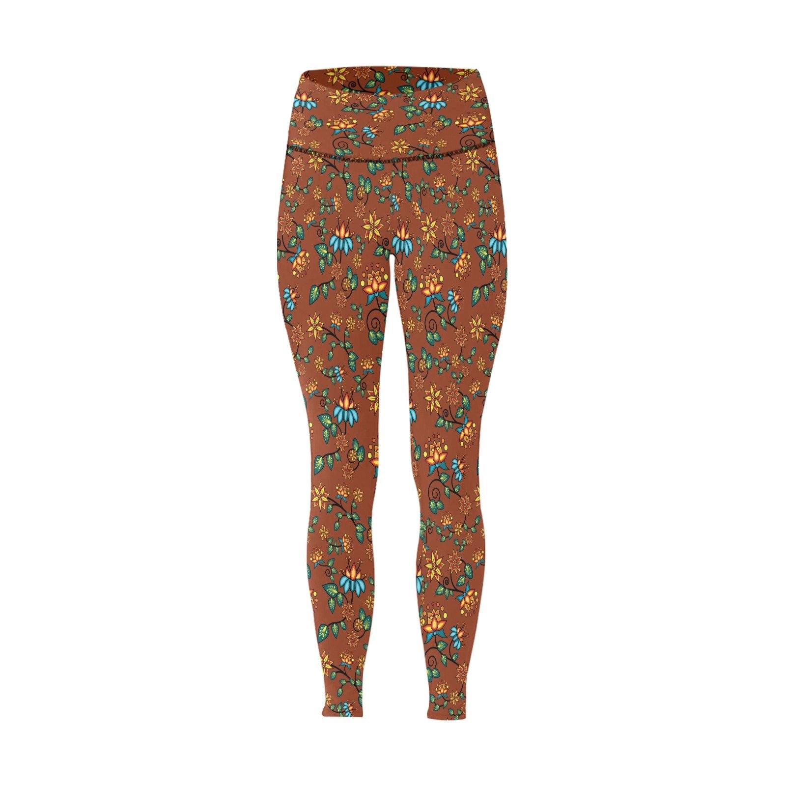 Lily Sierra All Over Print High-Waisted Leggings (Model L36) High-Waisted Leggings (L36) e-joyer 