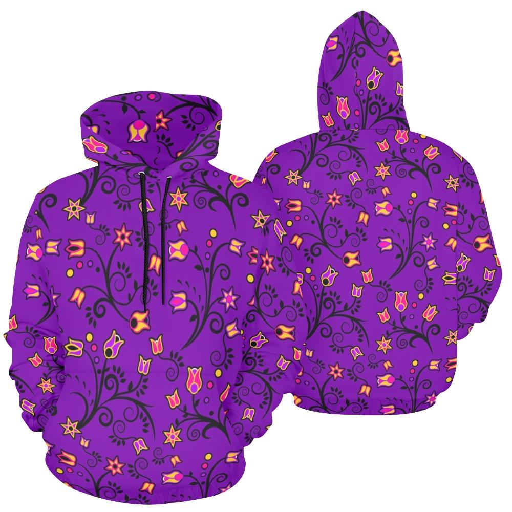 Lolipop Star All Over Print Hoodie for Women (USA Size) (Model H13) All Over Print Hoodie for Women (H13) e-joyer 