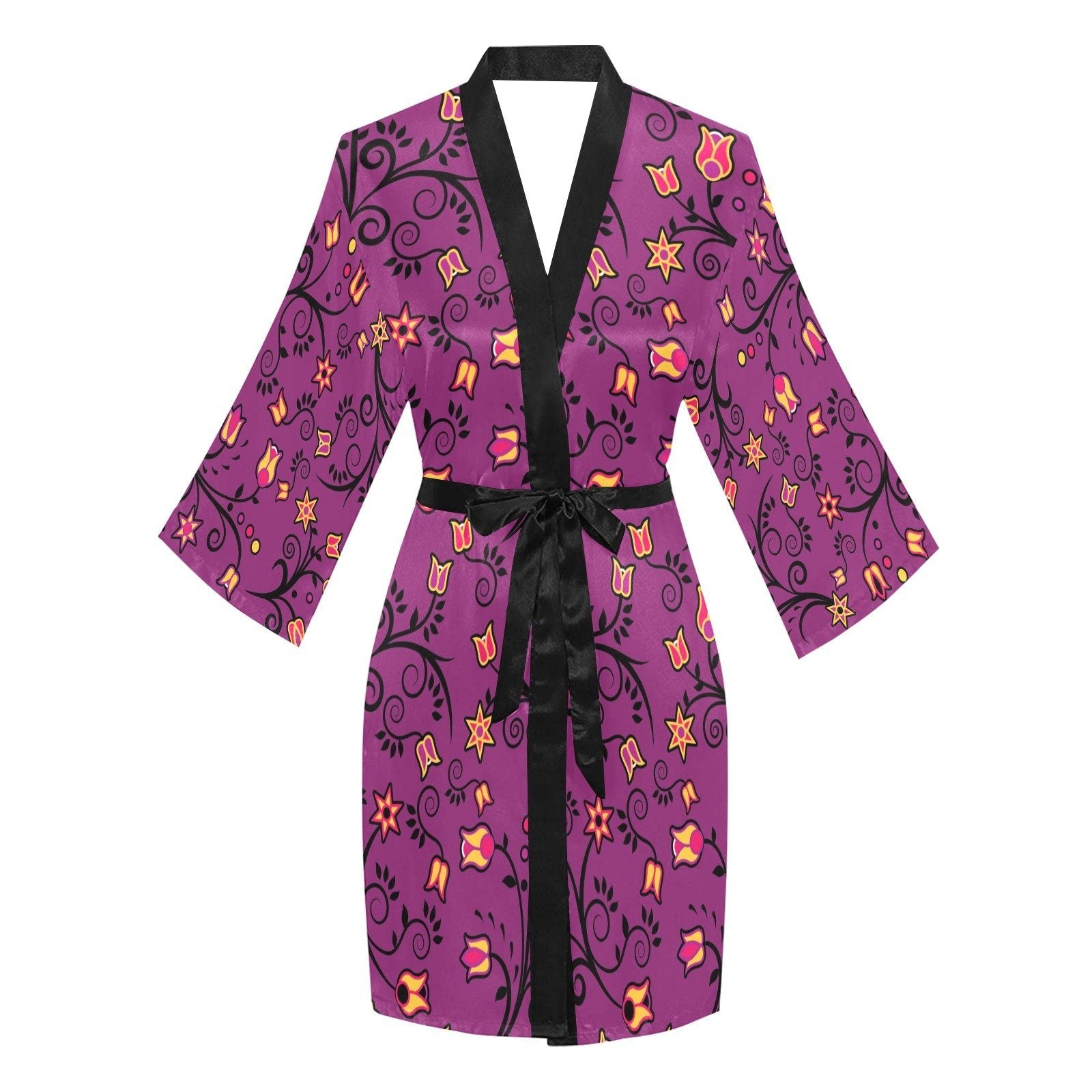 Lollipop Star Long Sleeve Kimono Robe Long Sleeve Kimono Robe e-joyer 