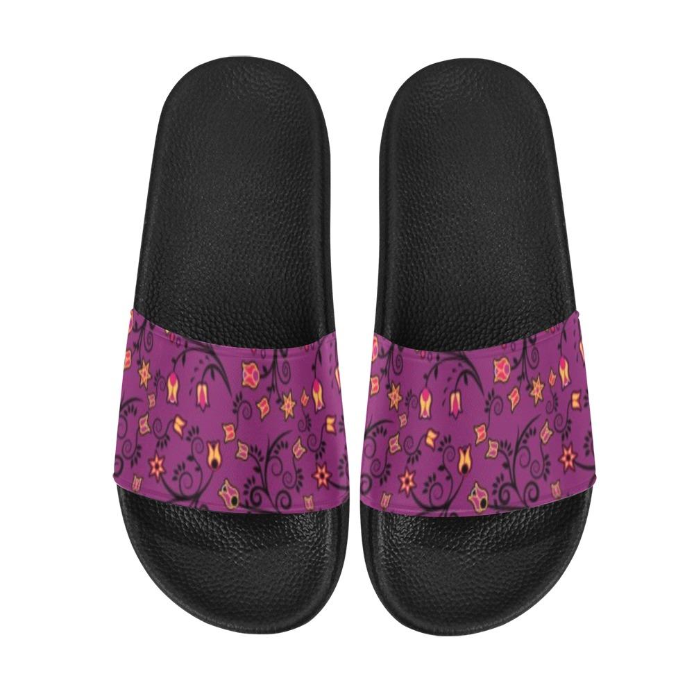 Lollipop Star Men's Slide Sandals (Model 057) Men's Slide Sandals (057) e-joyer 