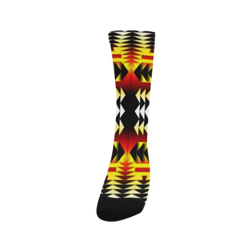 Medicine Wheel Strips Basketball Trouser Socks Socks e-joyer 