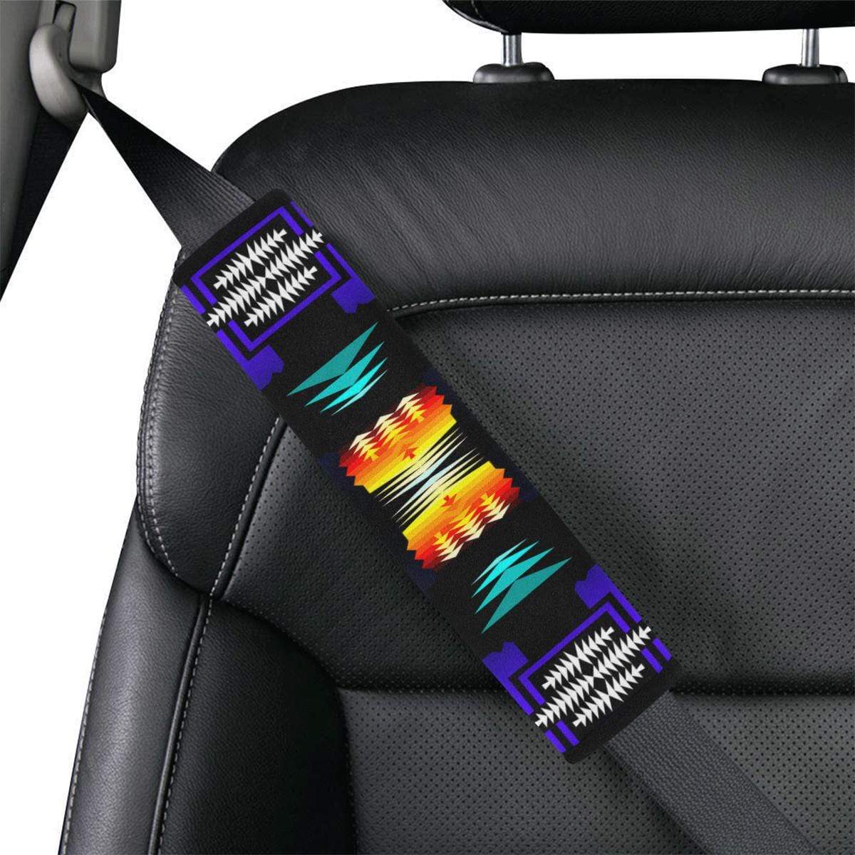 midnight sage fire II Car Seat Belt Cover 7''x12.6'' Car Seat Belt Cover 7''x12.6'' e-joyer 
