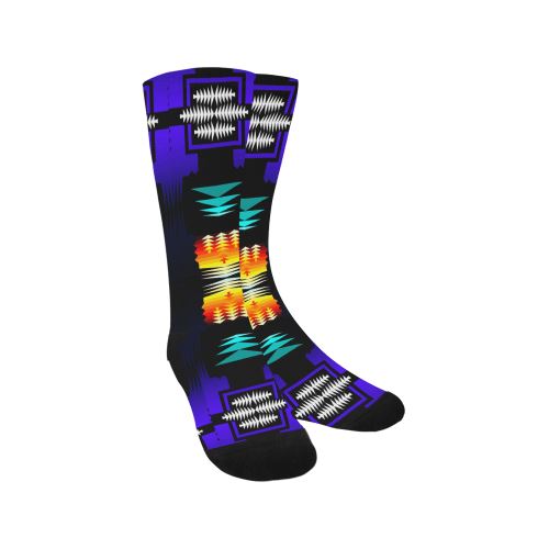 midnight sage fire II Trouser Socks Socks e-joyer 