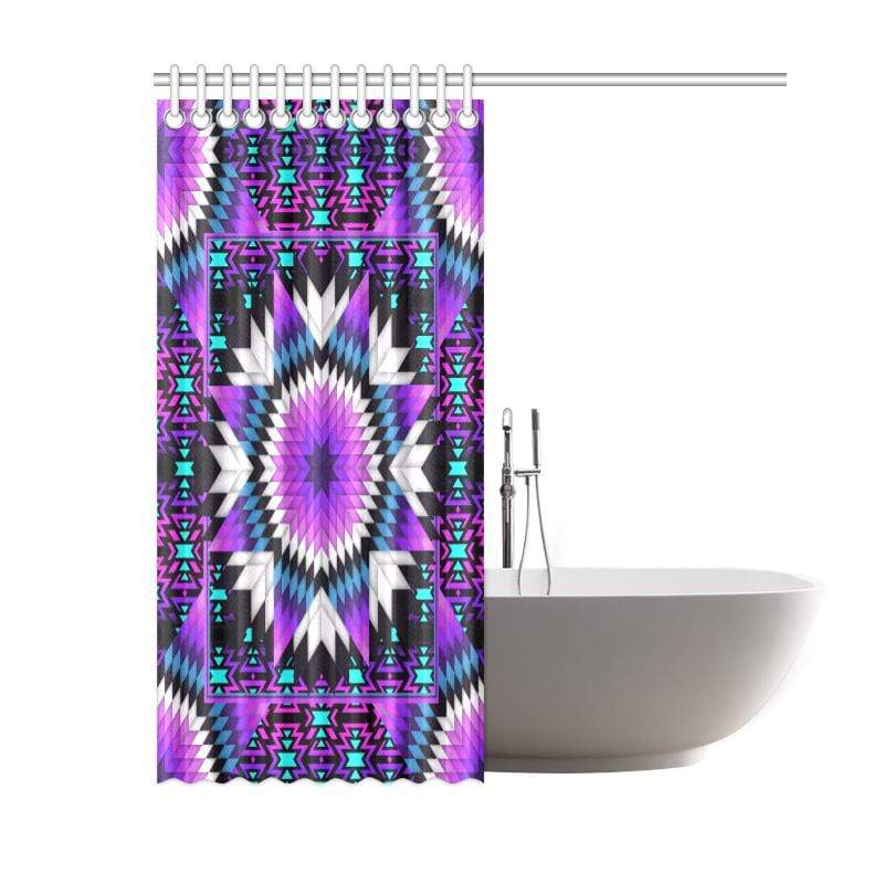 Morning Starfire Shower Curtain 60"x72" Shower Curtain 60"x72" e-joyer 