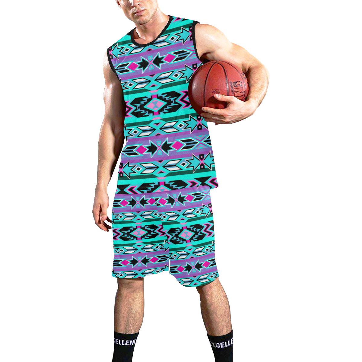 Northeast Journey All Over Print Basketball Uniform Basketball Uniform e-joyer 