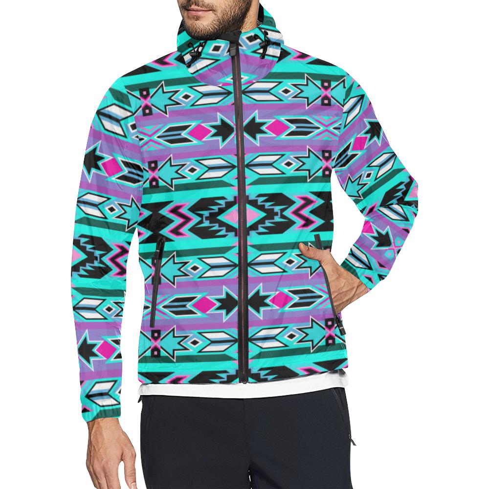 Northeast Journey Unisex All Over Print Windbreaker (Model H23) All Over Print Windbreaker for Men (H23) e-joyer 