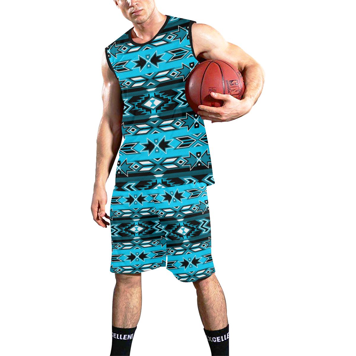 Northern Journey All Over Print Basketball Uniform Basketball Uniform e-joyer 