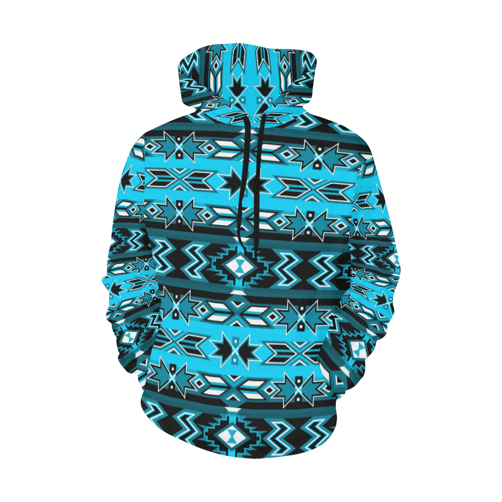 Northern Journey All Over Print Hoodie for Women (USA Size) (Model H13) Hoodie e-joyer 