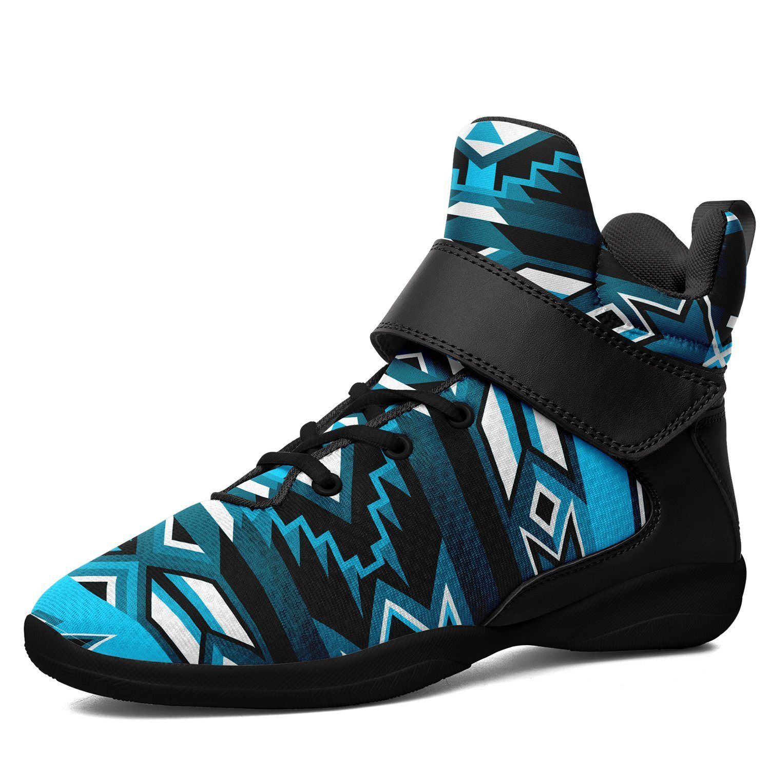 Northern Journey Ipottaa Basketball / Sport High Top Shoes - Black Sole 49 Dzine US Men 7 / EUR 40 Black Sole with Black Strap 