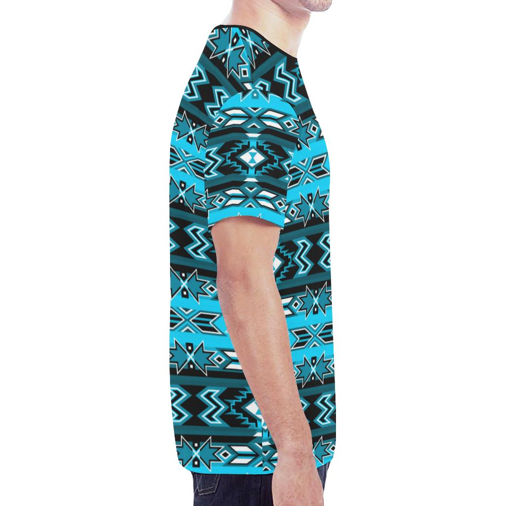 Northern Journey New All Over Print T-shirt for Men/Large Size (Model T45) New All Over Print T-shirt for Men/Large (T45) e-joyer 