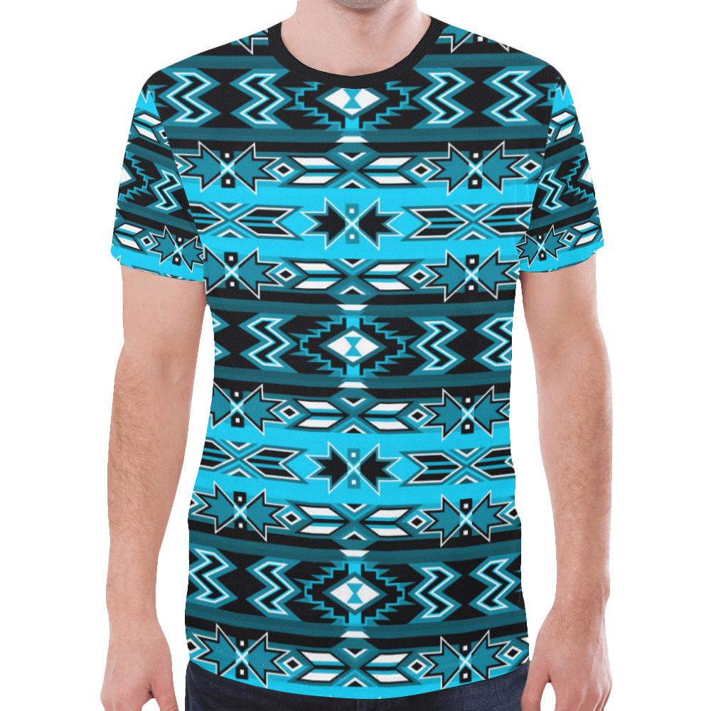 Northern Journey New All Over Print T-shirt for Men/Large Size (Model T45) New All Over Print T-shirt for Men/Large (T45) e-joyer 