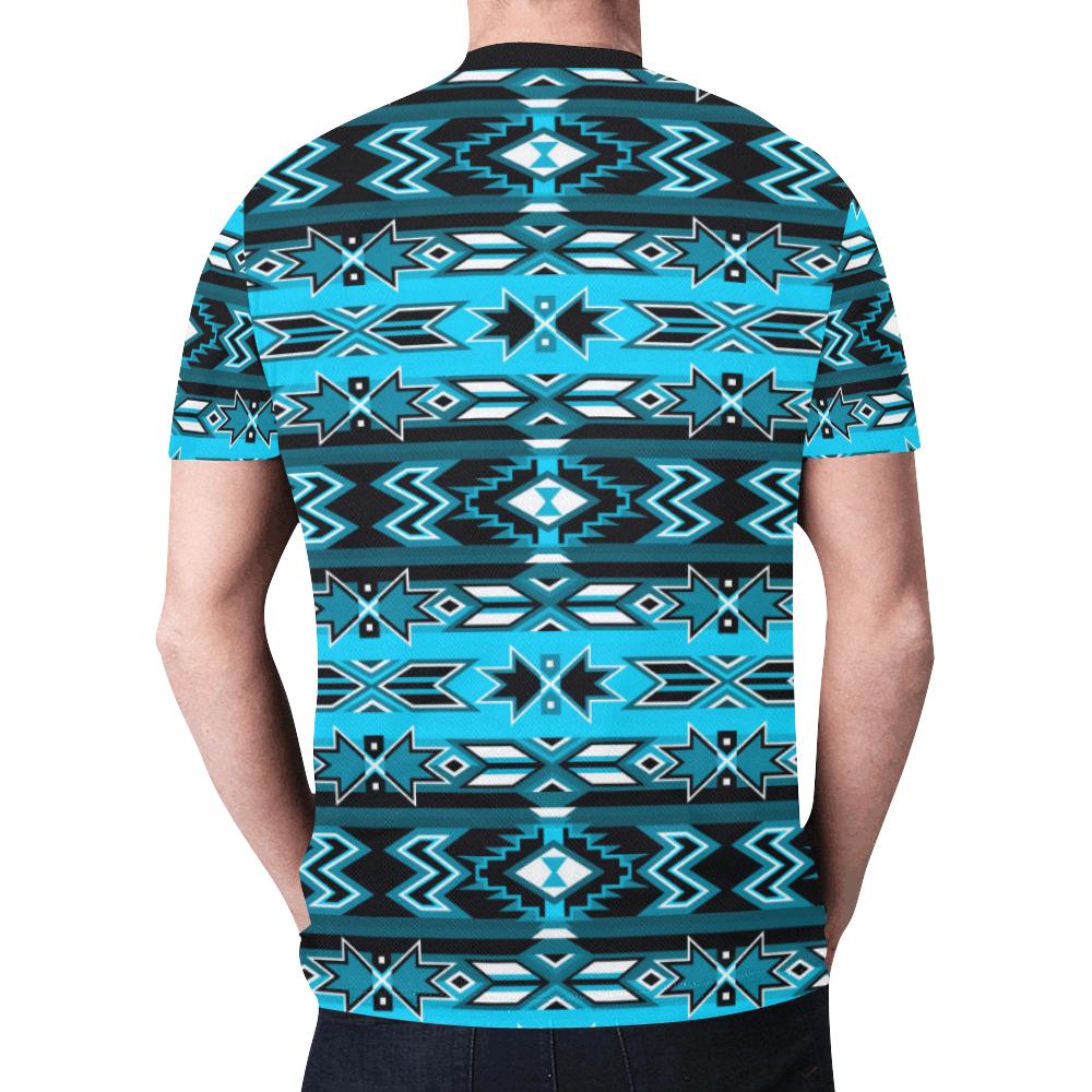 Northern Journey New All Over Print T-shirt for Men/Large Size (Model T45) New All Over Print T-shirt for Men/Large (T45) e-joyer 