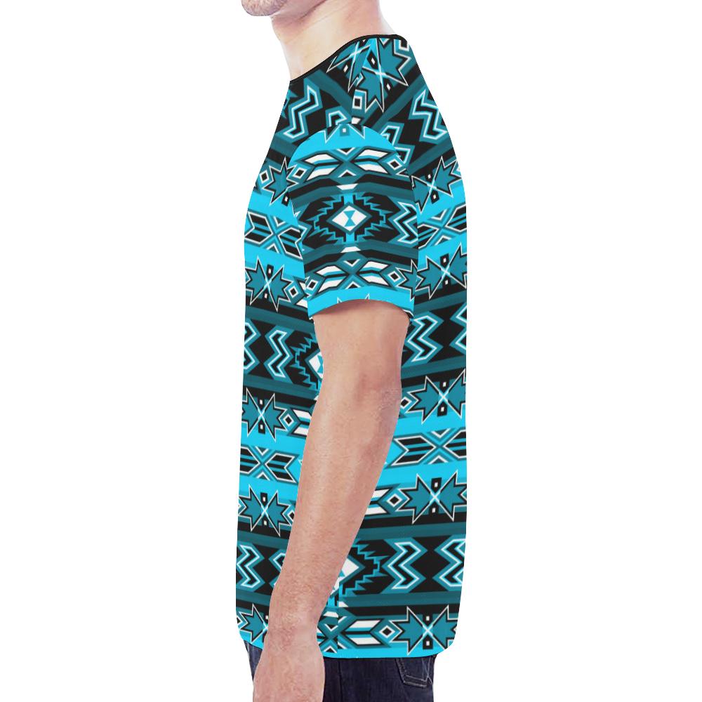 Northern Journey New All Over Print T-shirt for Men/Large Size (Model T45) New All Over Print T-shirt for Men/Large (T45) e-joyer 