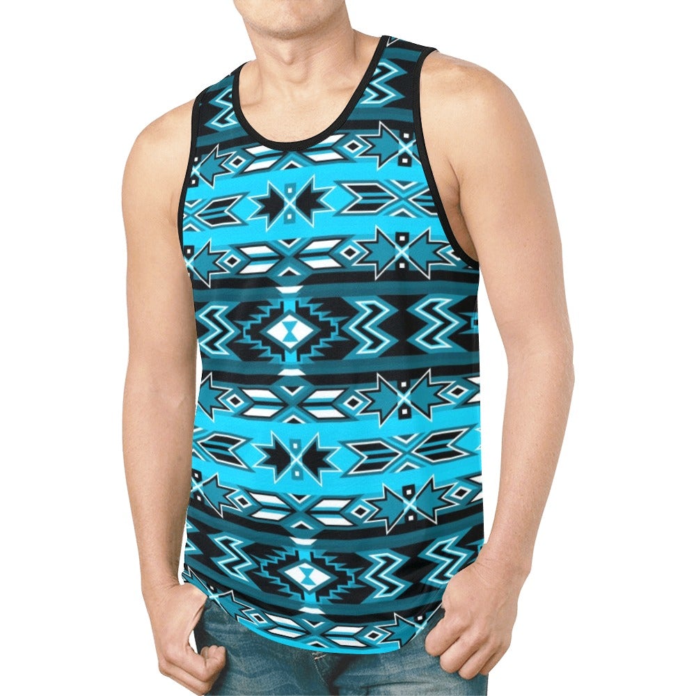 Northern Journey New All Over Print Tank Top for Men (Model T46) New All Over Print Tank Top for Men (T46) e-joyer 