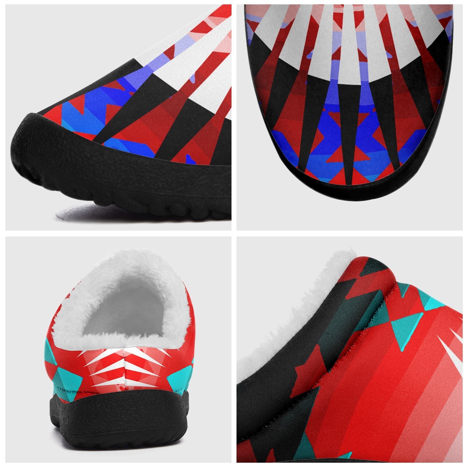 Northwest Ribbonwork Bustles Ikinnii Indoor Slipper 49 Dzine 